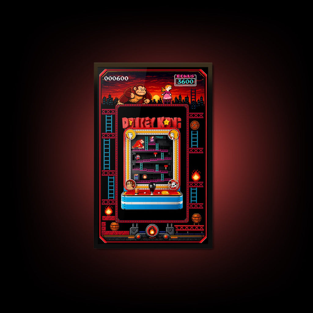 LEGO 72051 Donkey Kong Arcade — G02 display view