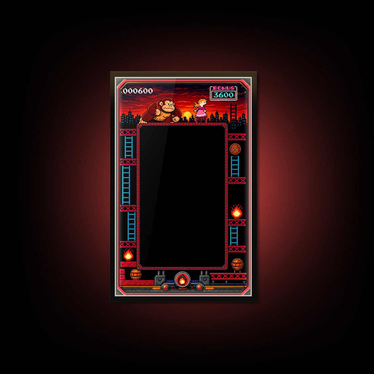 LEGO 72051 Donkey Kong Arcade — G04 display view