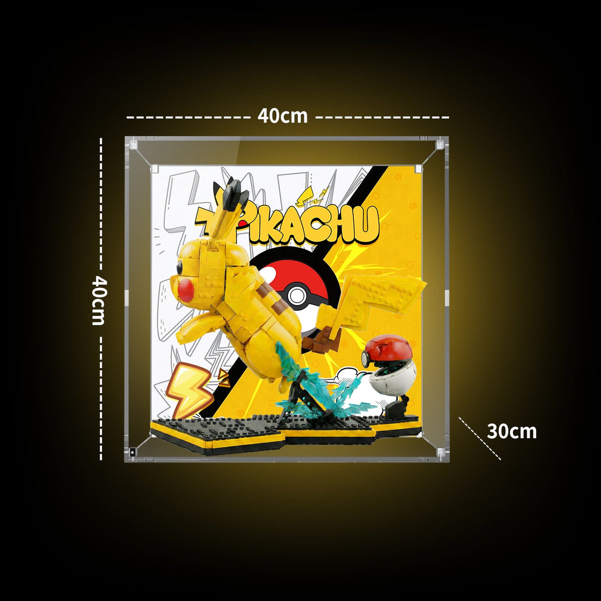 LEGO 72152 Pikachu and Poké Ball — G05 display view