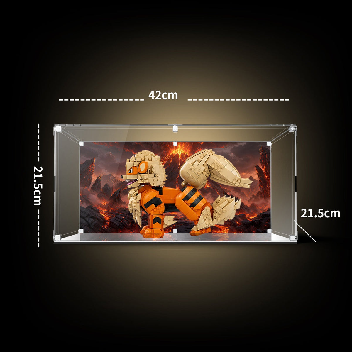 LEGO 72160 Arcanine — G06 display view