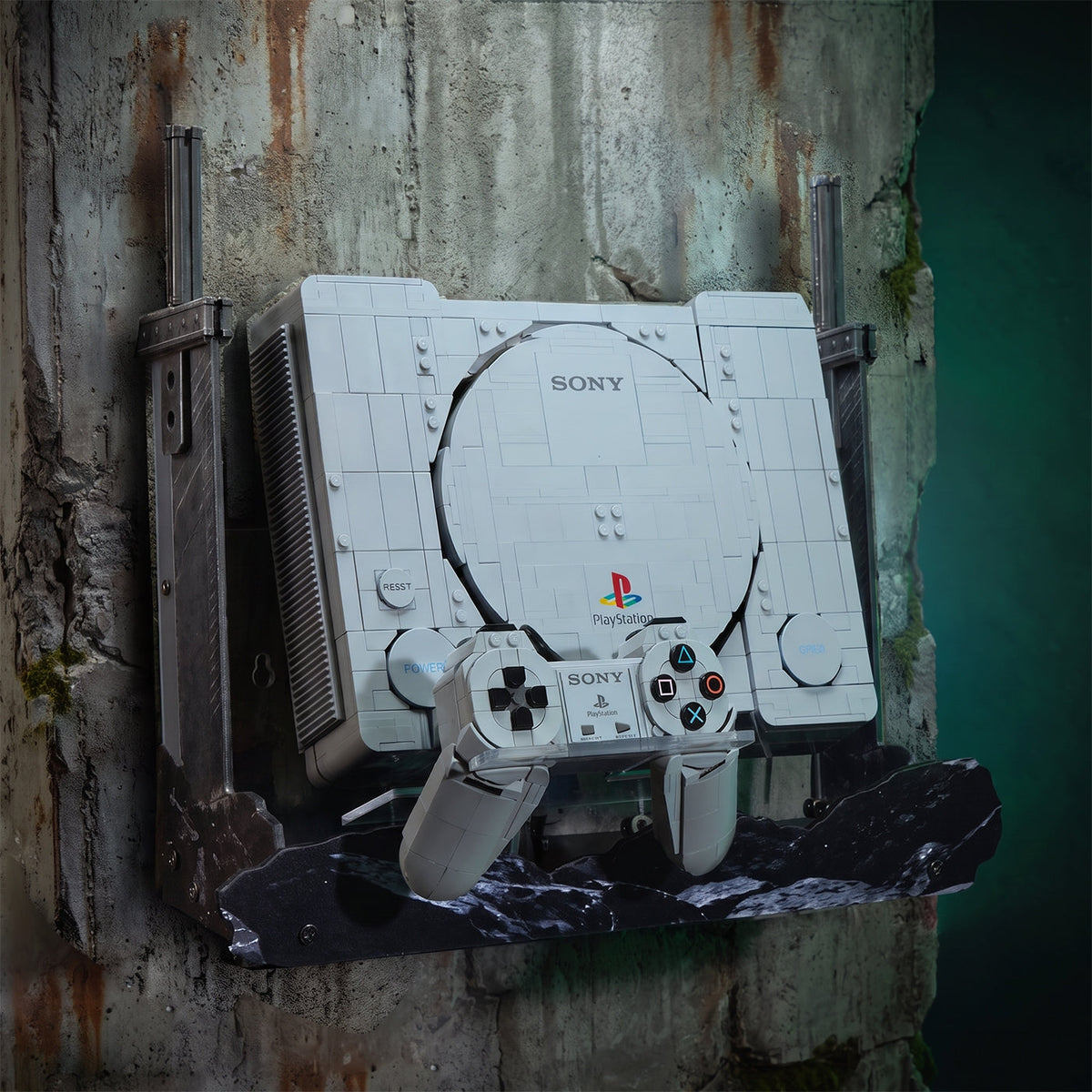 LEGO 72306 PlayStation 1 — G08 display view