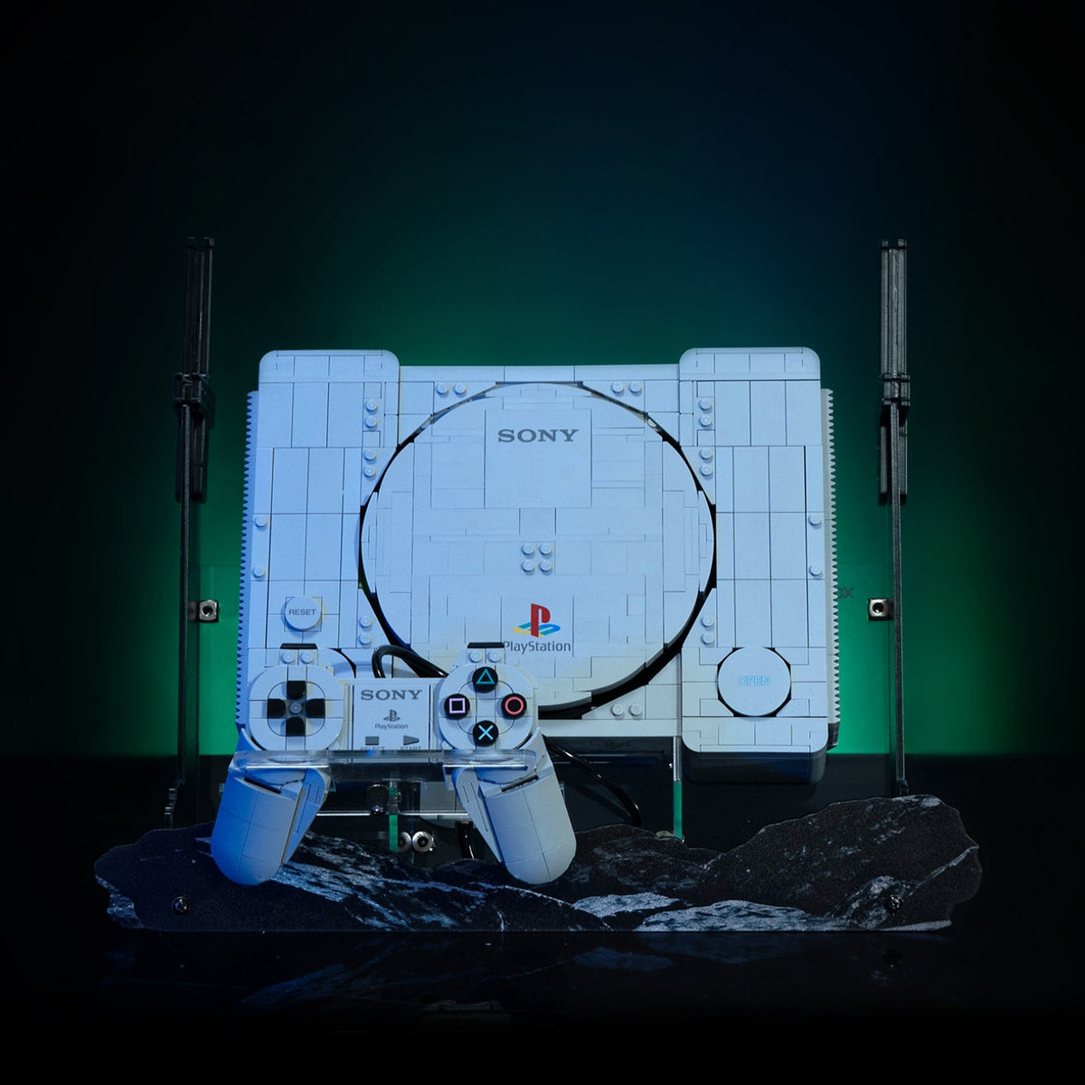 LEGO 72306 PlayStation 1 — G09 display view