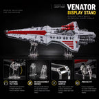 LEGO 75367 Venator-class Republic Attack Cruiser — G10 display view