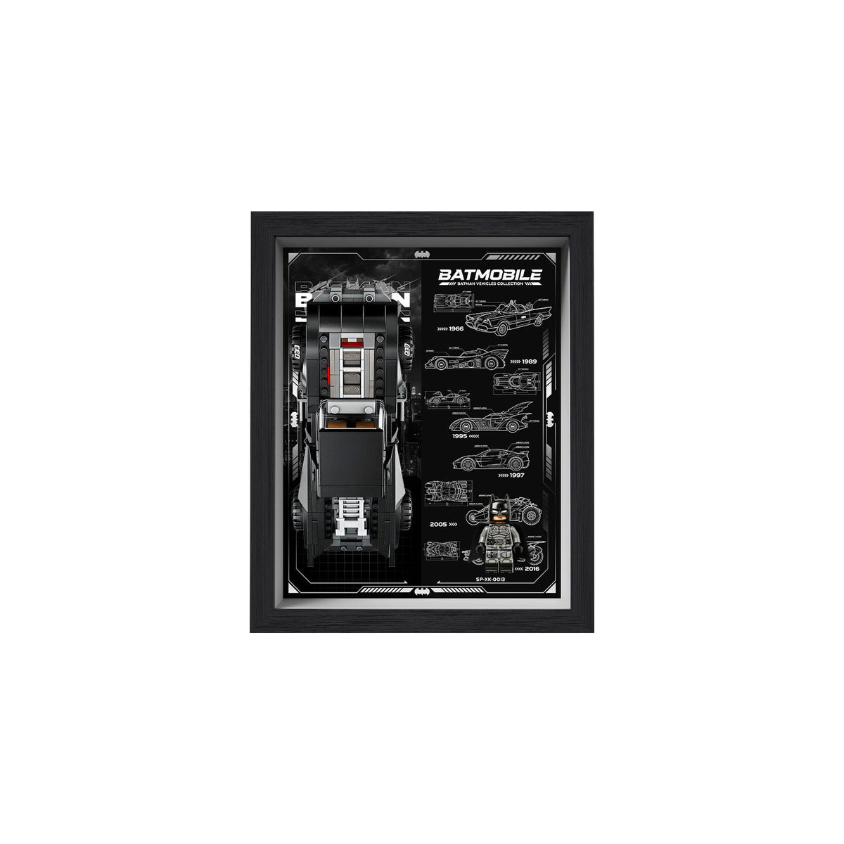 LEGO 76332 The Batman Batmobile — G05 display view