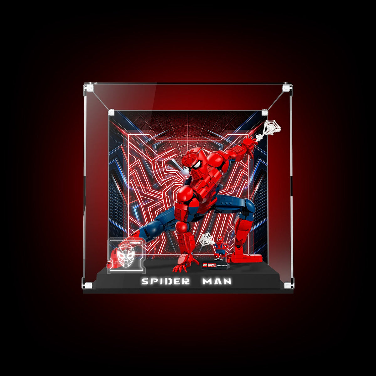 LEGO 76346 Spider-Man Hero Figure — G01 display view