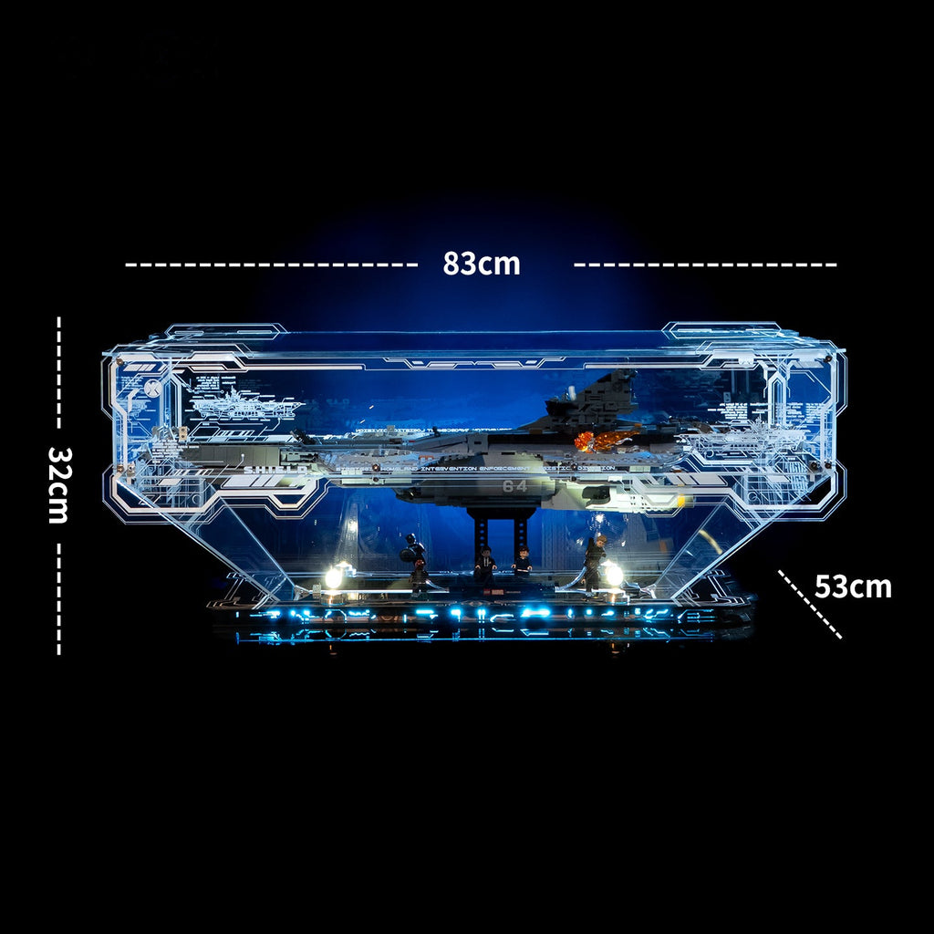 LEGO 76354 S.H.I.E.L.D. Helicarrier — D01 display view