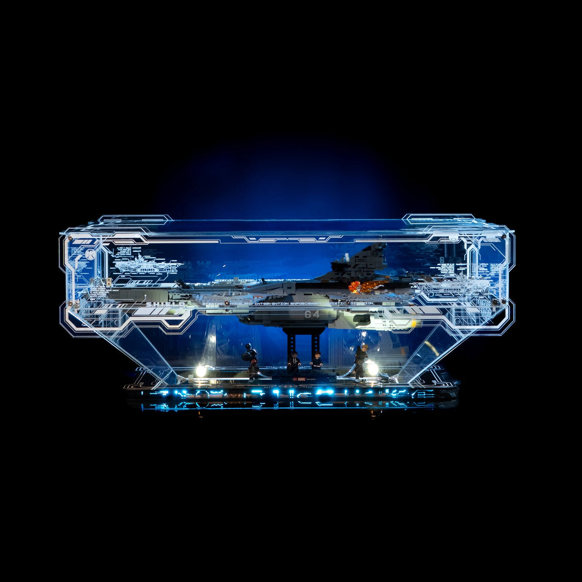 LEGO 76354 S.H.I.E.L.D. Helicarrier — G01 display view