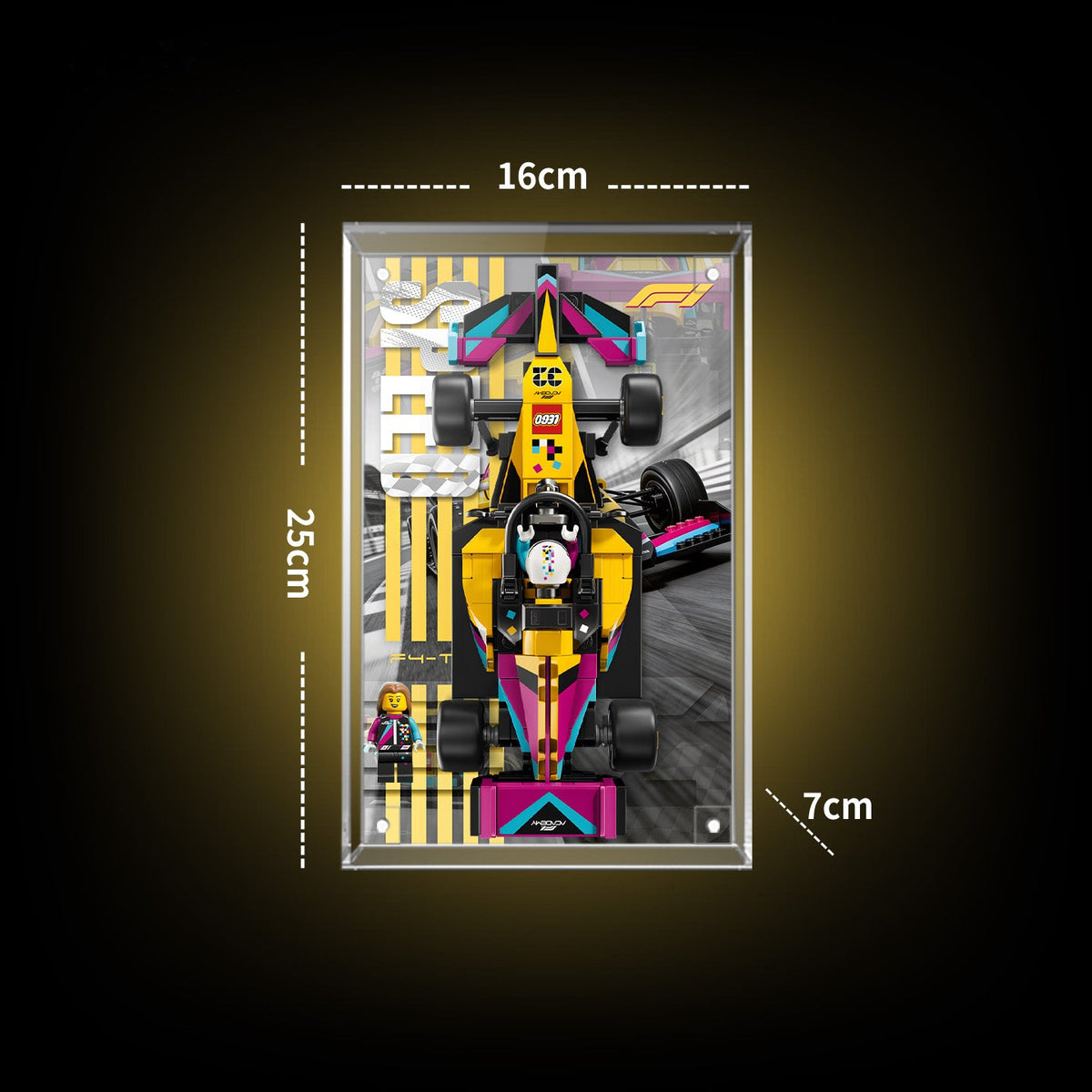 LEGO 77258 F1 ACADEMY LEGO Race Car — D01 display view