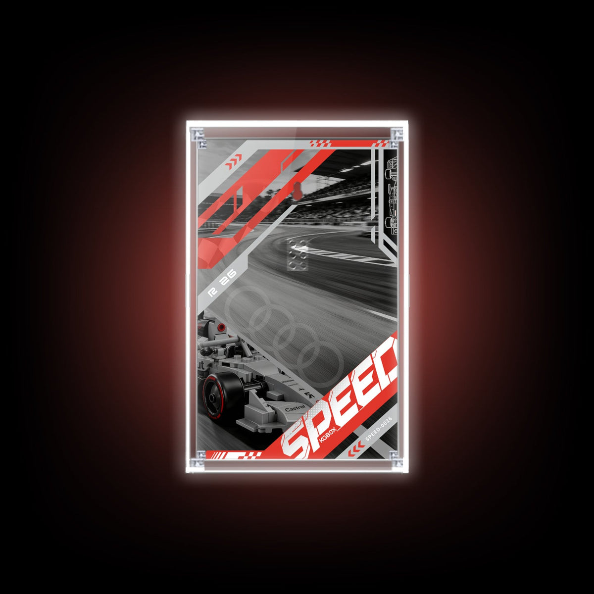 LEGO 77259 Audi Revolut F1 Team R26 Race Car — G06 display view
