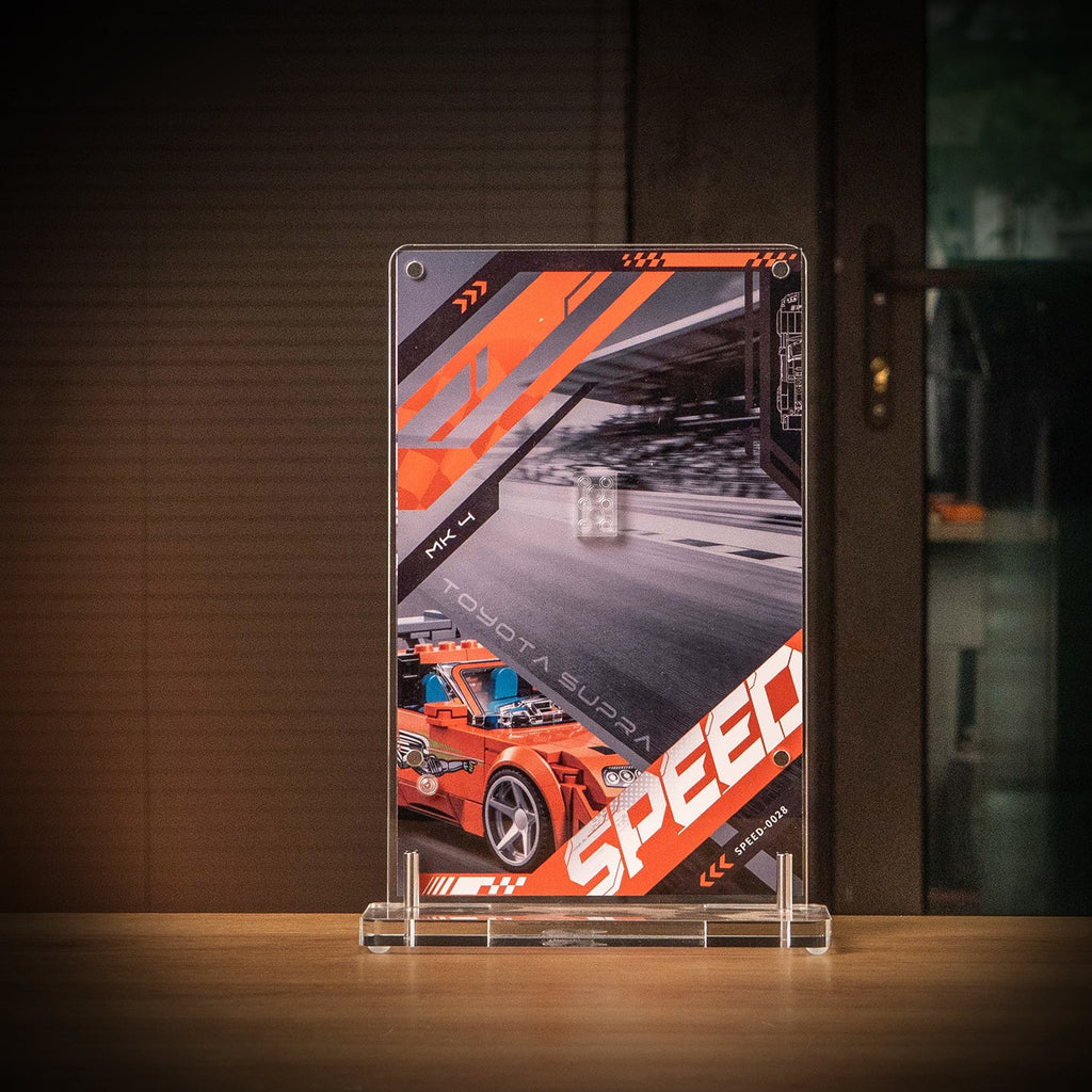 LEGO 77260 Speed Champions Fast & Furious Toyota Supra MK4 — G10 display view