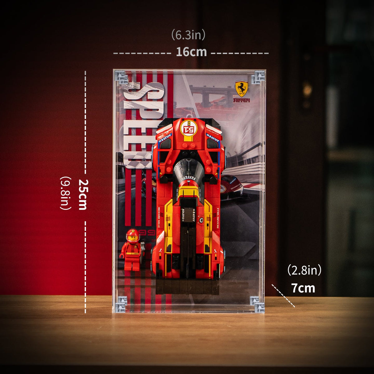 LEGO 77261 Speed Champions Ferrari 499P — D01 display view