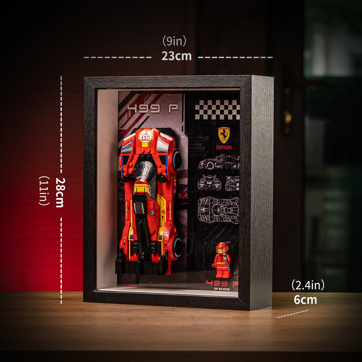 LEGO 77261 Speed Champions Ferrari 499P — D02 display view
