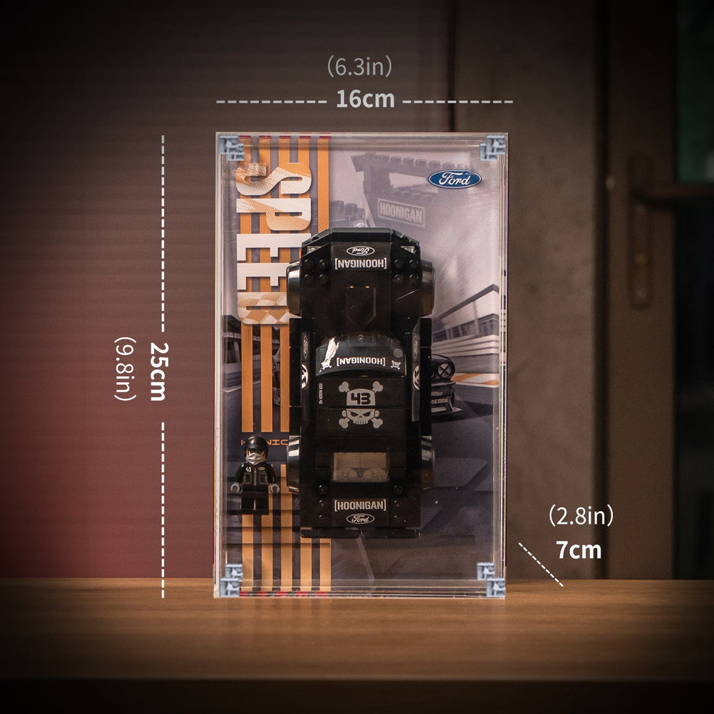 LEGO 77262 Speed Champions Ken Block's 1965 Ford Mustang Hoonicorn RTR V1 — D01 display view