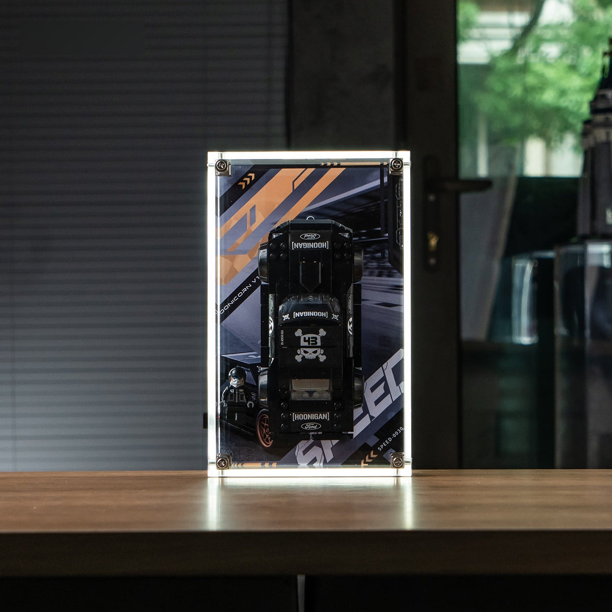 LEGO 77262 Speed Champions Ken Block's 1965 Ford Mustang Hoonicorn RTR V1 — G01 display view