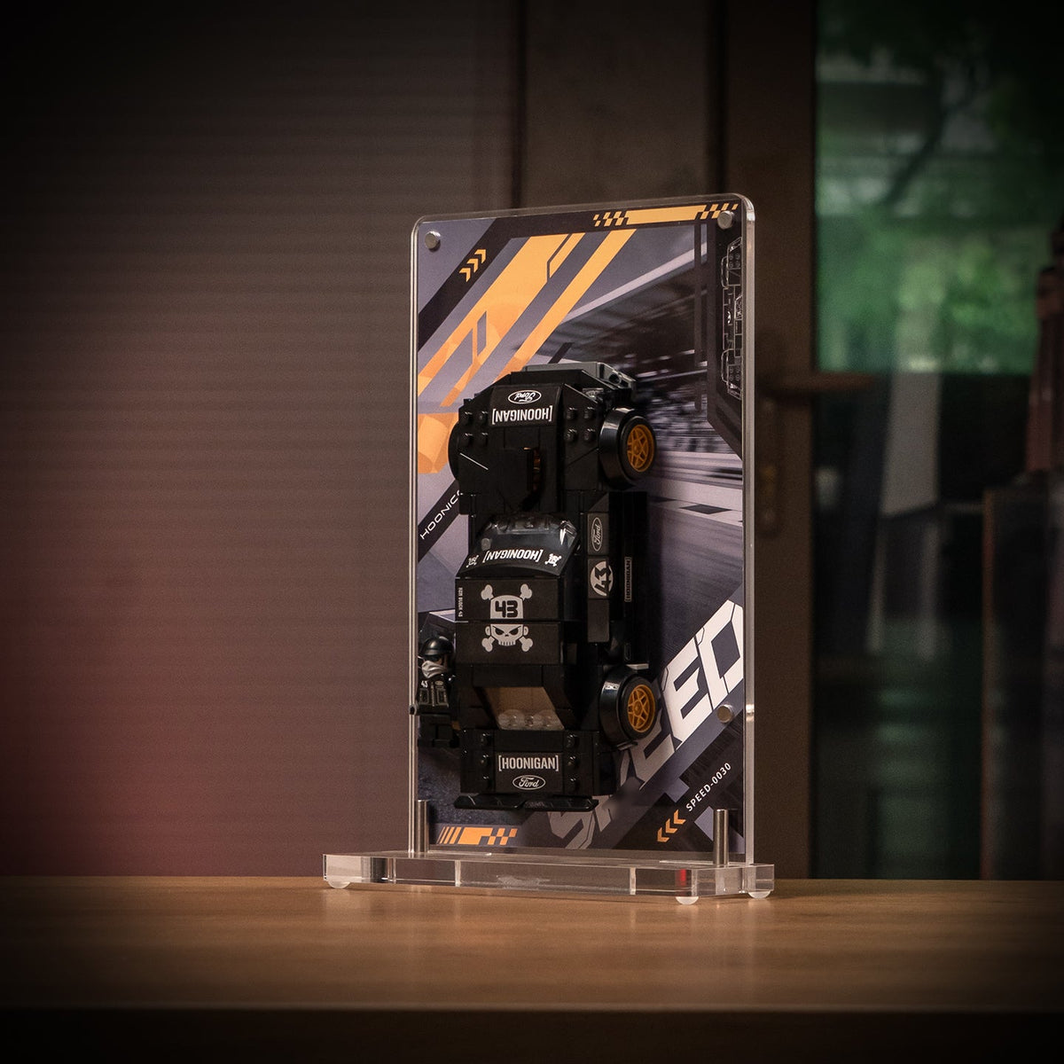 LEGO 77262 Speed Champions Ken Block's 1965 Ford Mustang Hoonicorn RTR V1 — G03 display view