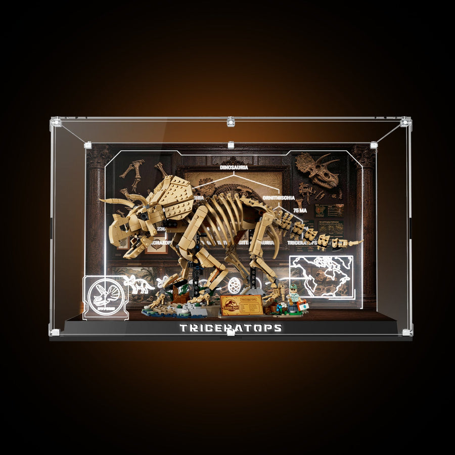 LEGO 77985 Jurassic World Dinosaur Fossils: Triceratops — G01 display view